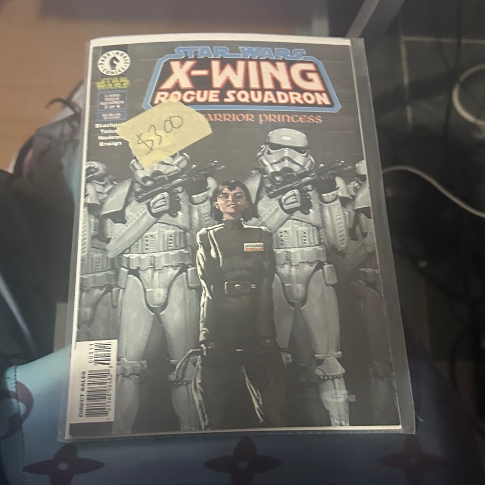 Star Wars X-Wing Rogue Squadron Comic the warrior princess 3 of 4 dark horse
